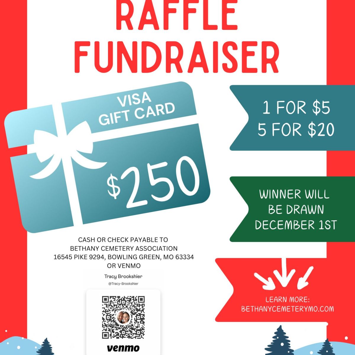 Raffle Fundraiser!
